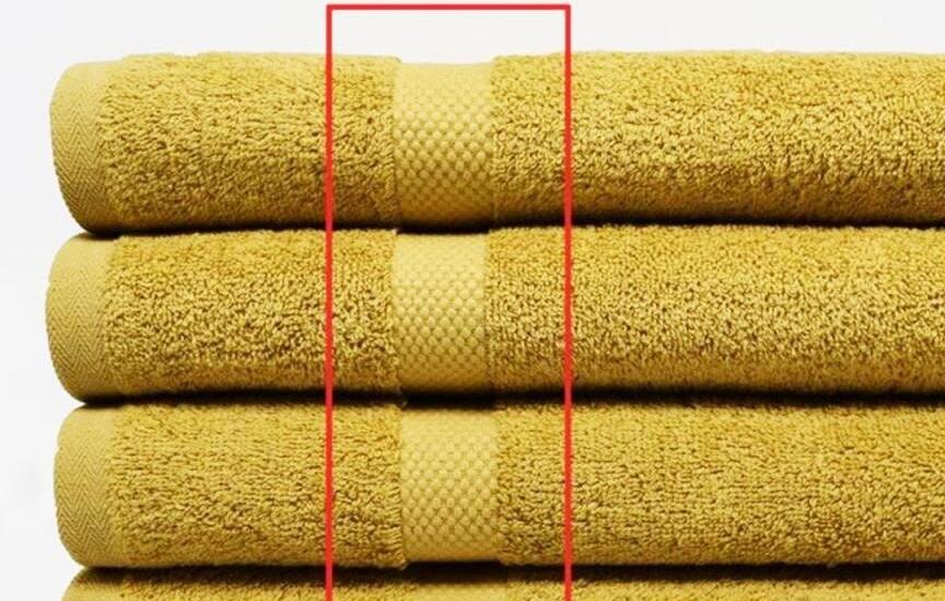 Il segreto delle linee sugli asciugamani da bagno